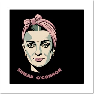 Sinead O'connor - Ilustration Retro Style Posters and Art